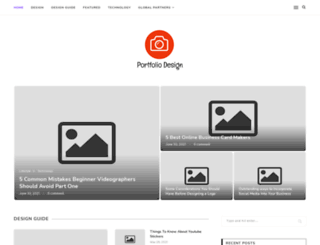 portfoliodesign.org screenshot
