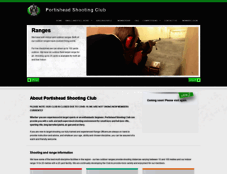 portisheadshootingclub.co.uk screenshot