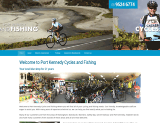 portkennedycycles.com.au screenshot