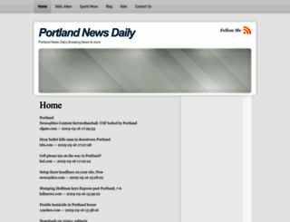 portland-news-daily.com screenshot