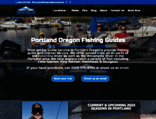 portlandfishingtrips.com screenshot