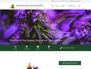 portlandmarijuanainsurance.com screenshot