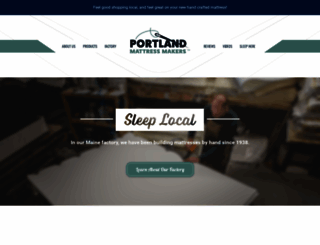 portlandmattressmakers.com screenshot