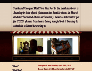 portlandminifleamarket.com screenshot
