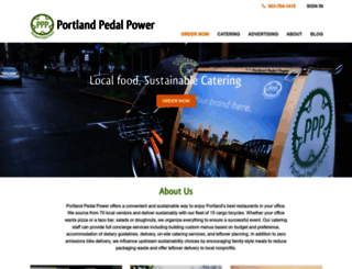 portlandpedalpower.com screenshot