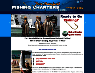 portmansfieldfishingcharters.com screenshot