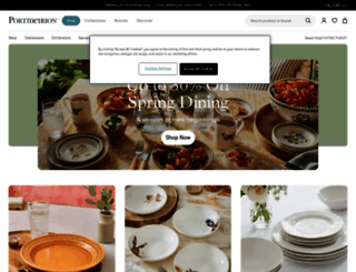 portmerion.co.uk screenshot