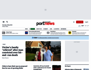 portnews.com.au screenshot