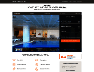 porto-azzurro-delta.alanya.hotels-antalya.net screenshot