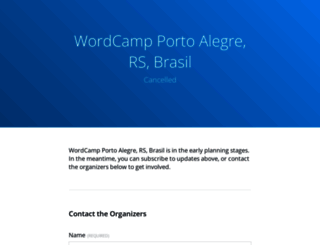portoalegre.wordcamp.org screenshot