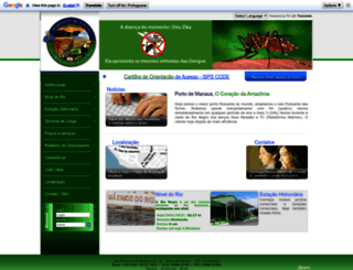 portodemanaus.com.br screenshot