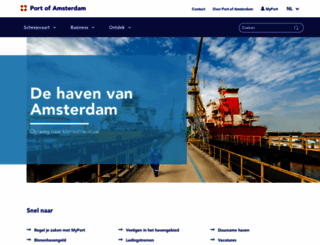 portofamsterdam.com screenshot