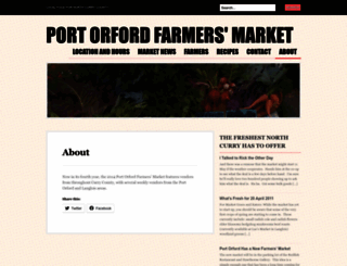 portorfordfarmersmarket.wordpress.com screenshot