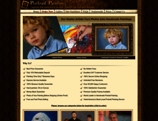 portrait-painting.com screenshot
