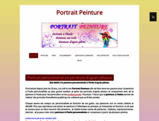portraitpeinture.fr screenshot