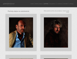 portrety.galeriaobrazow.pl screenshot