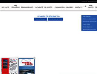 ports-monaco.com screenshot