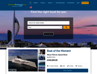 portsmouth.boatshed.com screenshot