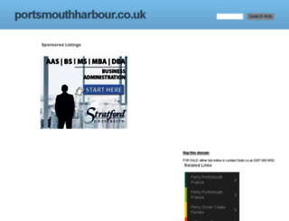 portsmouthharbour.co.uk screenshot