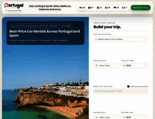 portugal-auto-rentals.com screenshot