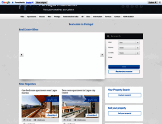 portugal-immobilier.com screenshot