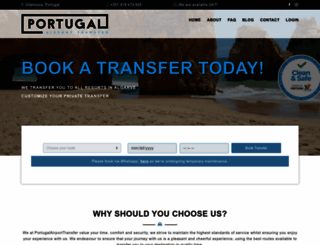 portugalairporttransfer.com screenshot