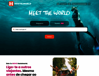 portuguese.hostelworld.com screenshot