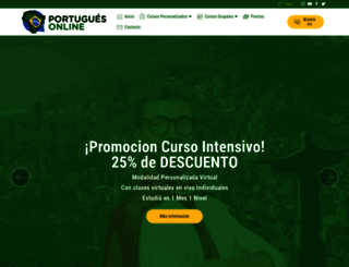 portuguesonline.com screenshot