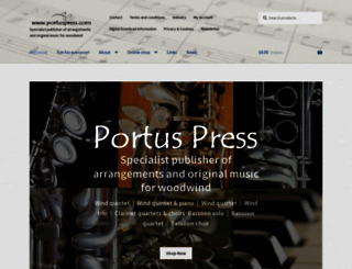 portuspress.com screenshot