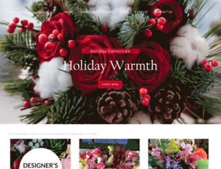 portwashingtonflorist.com screenshot