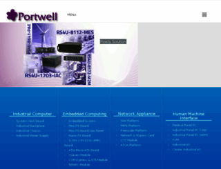portwell.com screenshot