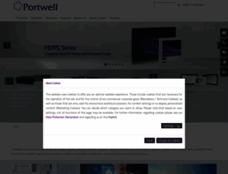 portwell.eu screenshot