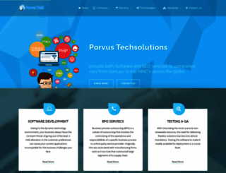 porvustech.com screenshot