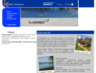 posadavillamar.com.ve screenshot