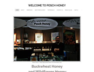 poschhoney.com screenshot