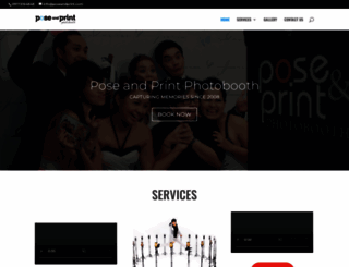 poseandprint.com screenshot