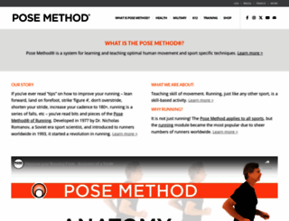 posemethod.com screenshot
