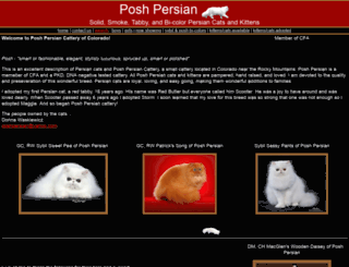 poshpersian.com screenshot