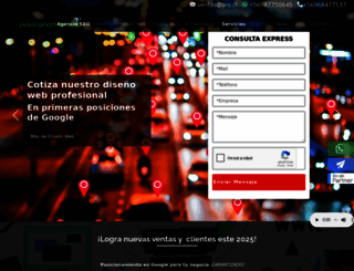 posicionamiento.cl screenshot