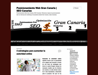 posicionamientowebgrancanariaseo.wordpress.com screenshot