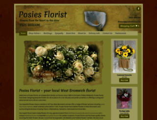 posiesflorist.com screenshot