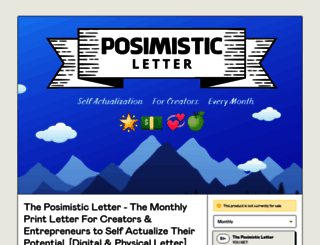 posimisticplanner.com screenshot