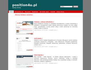 position4u.pl screenshot