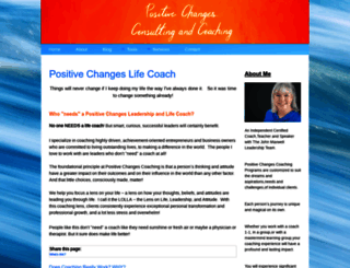 positive-changes-coach.com screenshot