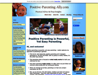 positive-parenting-ally.com screenshot