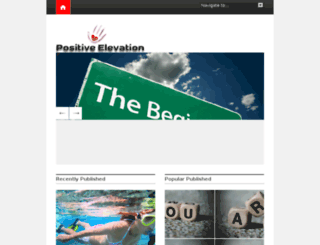 positiveelevation.com screenshot