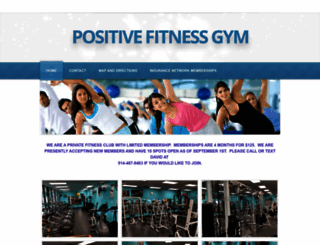 positivefitnessgym.net screenshot