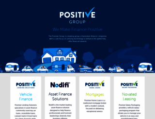 positivegroup.com.au screenshot
