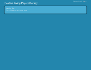 positivelivingpsychotherapy.fullslate.com screenshot