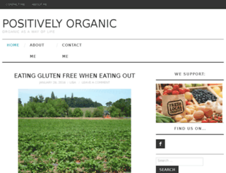 positively-organic.com screenshot